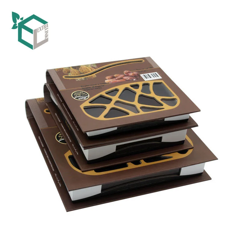Custom Logo Paper Magnetic Favor Chocolate Packaging Box