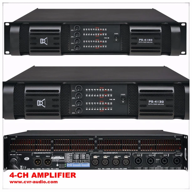 CVR D-2004 AMPLIFIERS dj amplifier system subwoofer amplifier