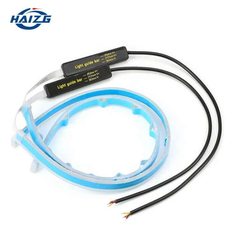 DRL For Headlight Strip daytime running light RGB  with  Remote 30cm 45cm 60cm DRL led drl flexible strip