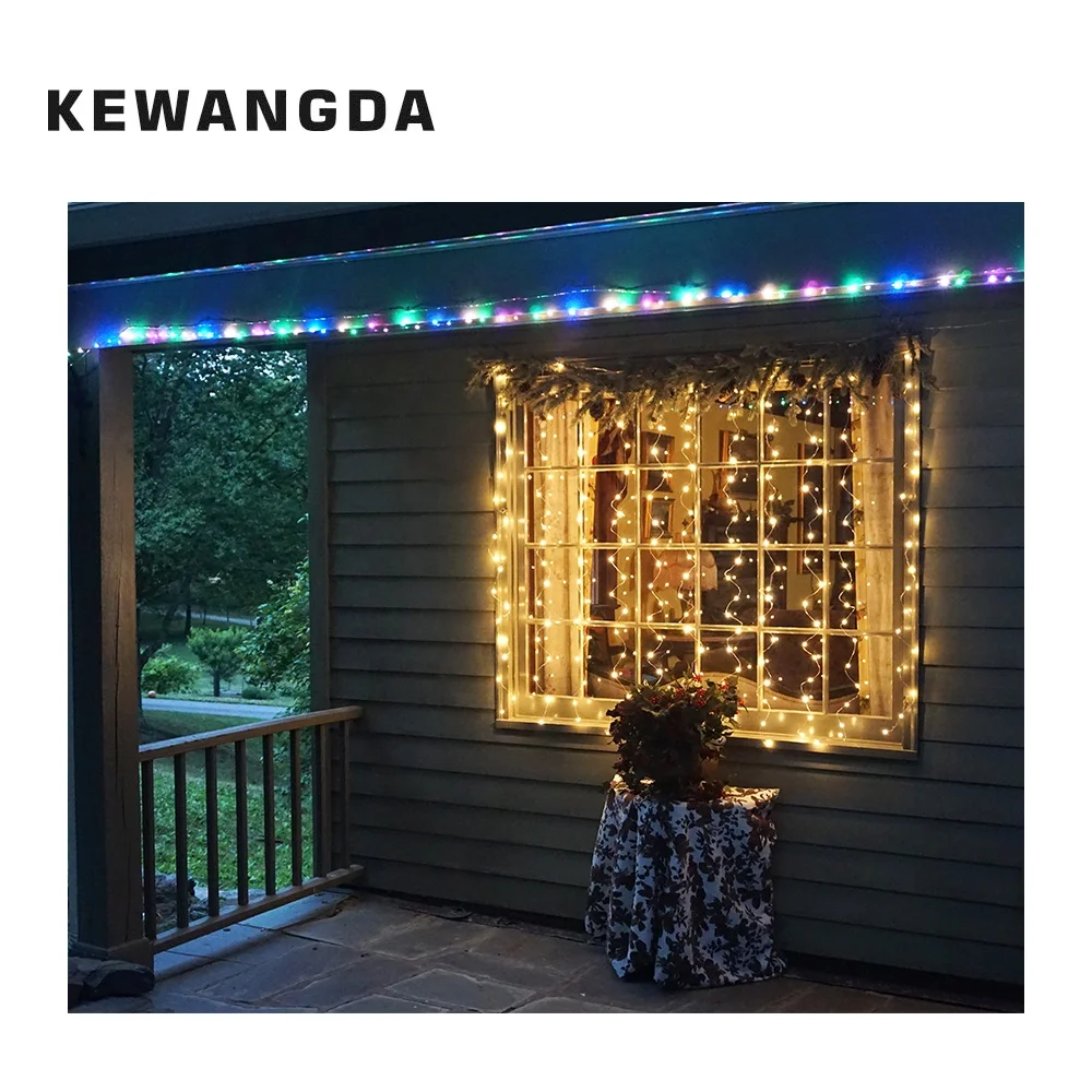 300 led US plug luces para fiestas led cortinas led window curtain string light fairy lights curtain