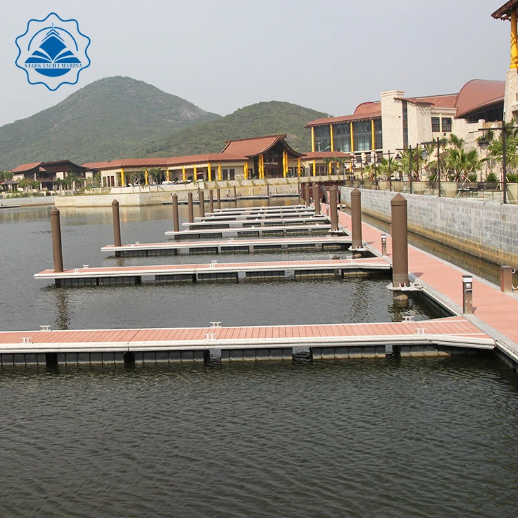 Floating Jetty aluminum dock & floating pontoon bridge stronger for design for good sale