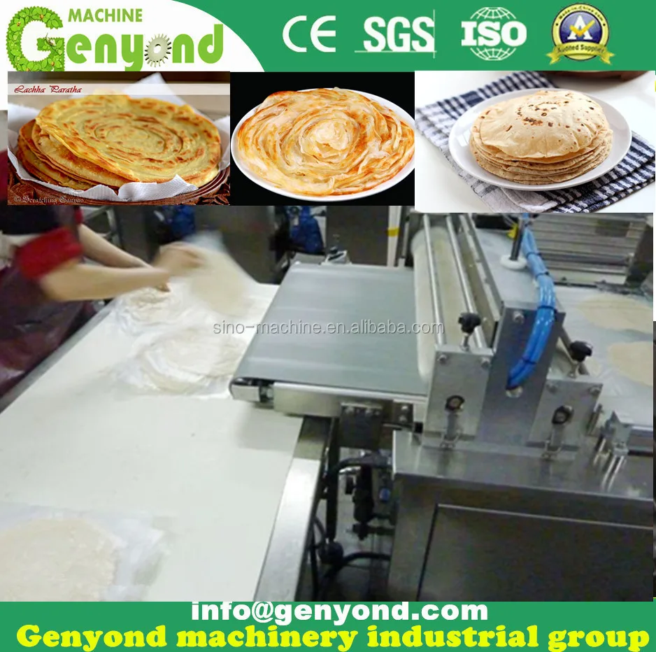 Commercial new technology paratha making machine lacha paratha making machine for commercial use