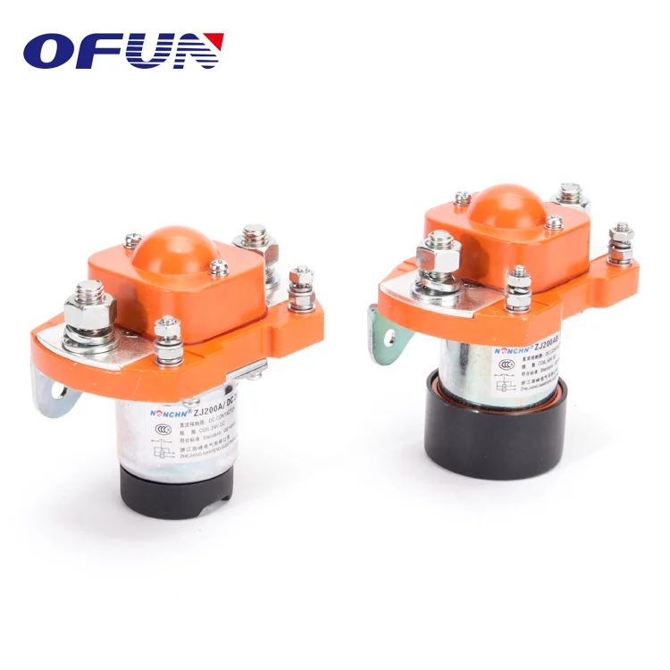 OFUN Latest Products Power Supply Normal Open Dc Contactor