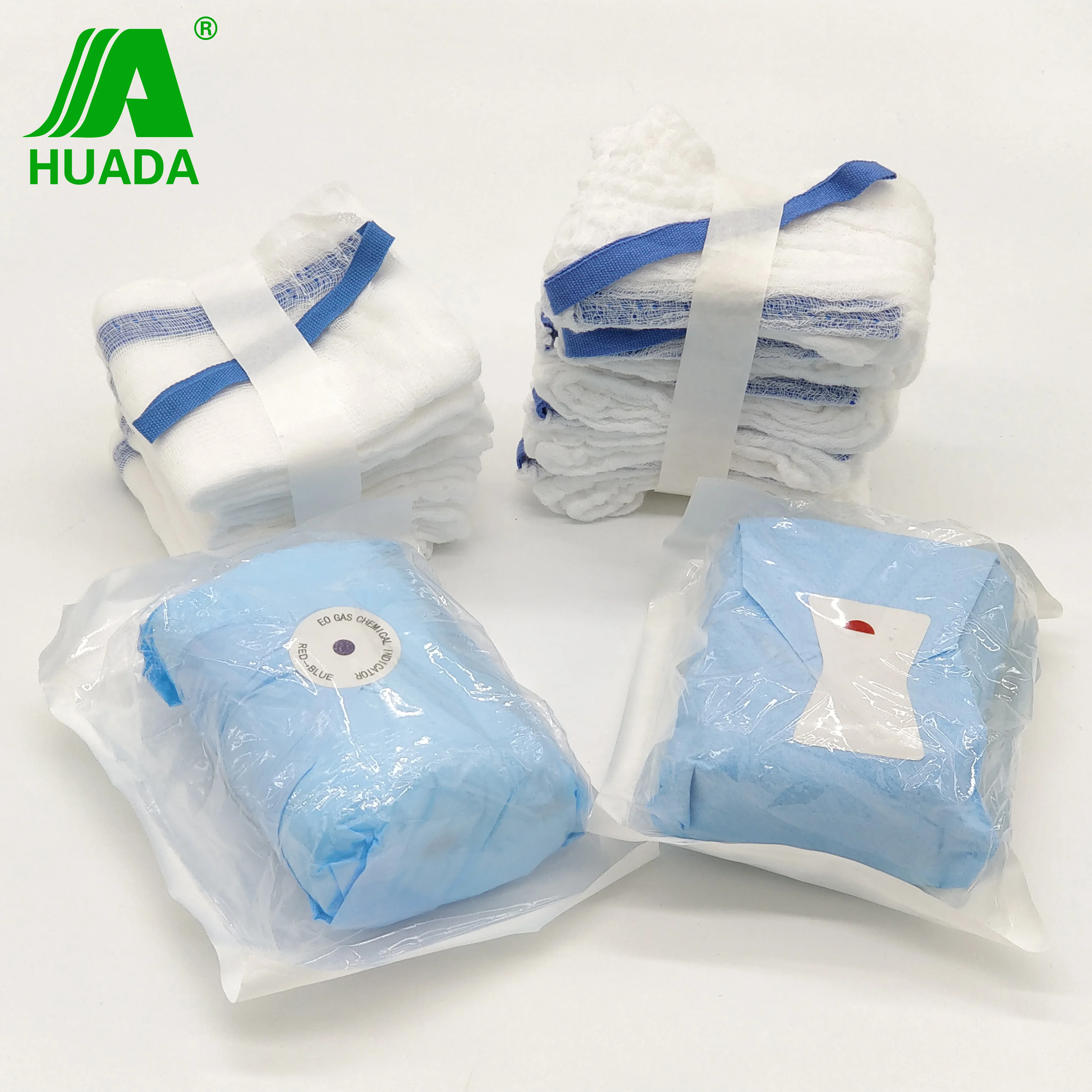 Sterile gauze gasas abdominal sponge 45x45cm 4ply 8ply