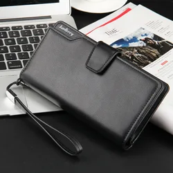 China fashion fine human pu leather mens wallet