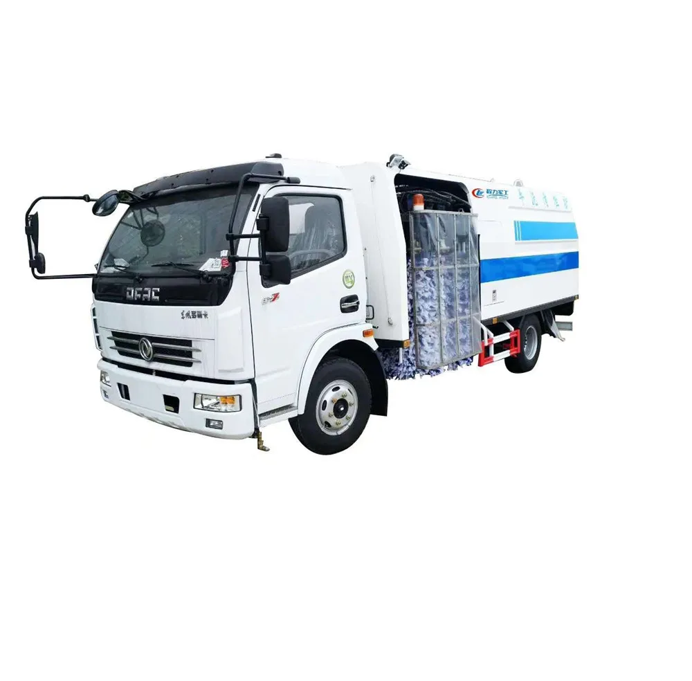 Chengli special automobile 7cbm small vacuum sweeper truck