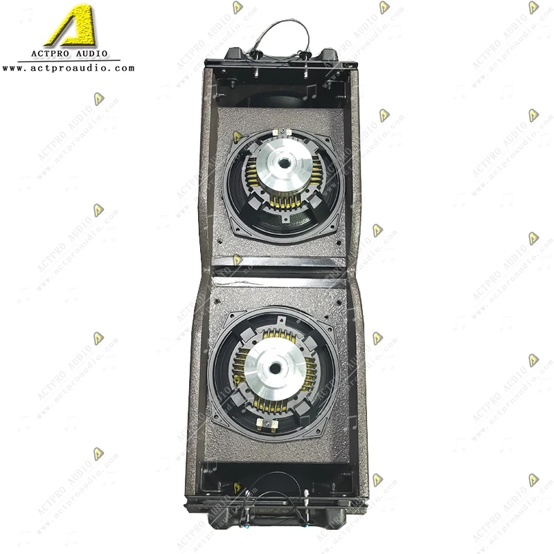 KR208 Church active passive line array  with crossover professional line arrays daul 8 inch top sound clear powerful speaker