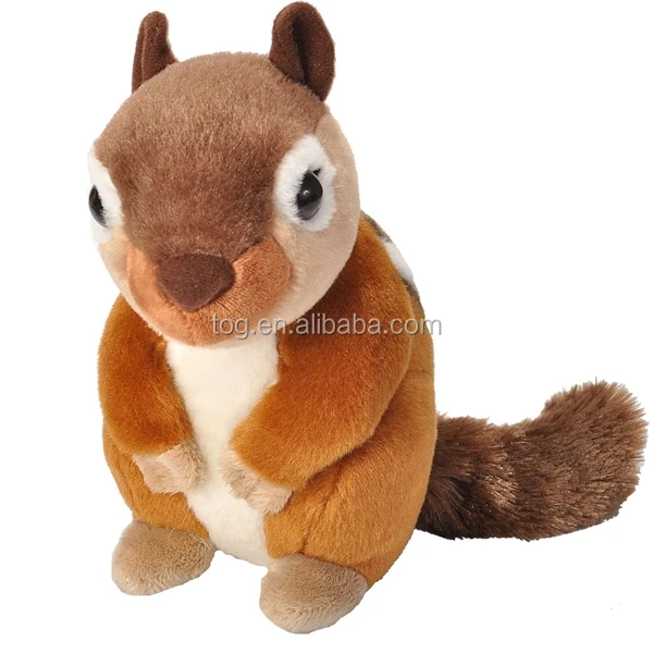
Cute plush stuffed toy chipmunk stuart little soft toy chipmunk for office home decoration 