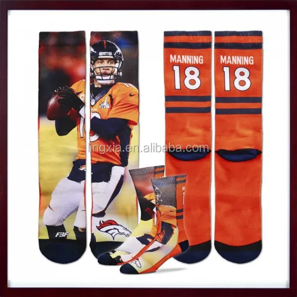 Новые модные носки с сублимационной печатью, мужские носки с сублимационной печатью из полиэстера, носки с сублимационной сеткой для футбола