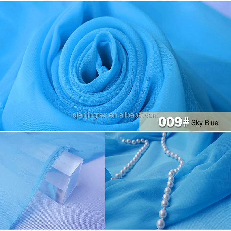 Wholesale wedding fabric 100% polyester white color