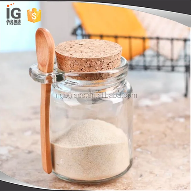 wholesale honey containers/jam jar/glass bottles for honey