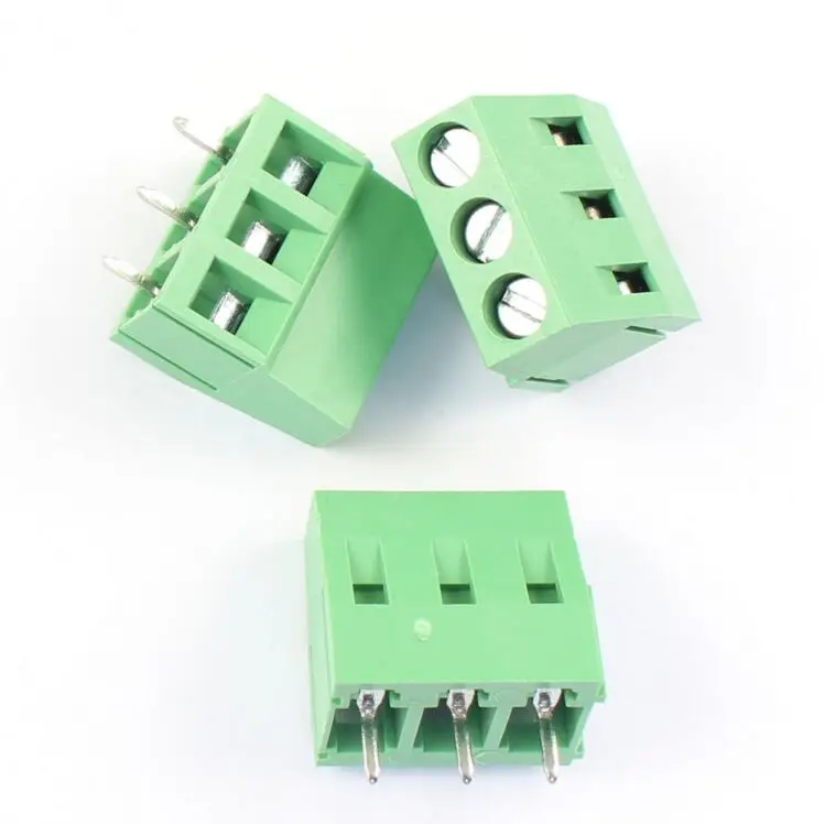 
3P Straight Screw Terminal Block Connector 300V 15A 5mm 5.0mm Pitch 3 Pin 