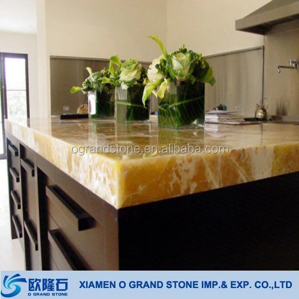 Semiprecious Backlit Stone Onyx Dining Table Top