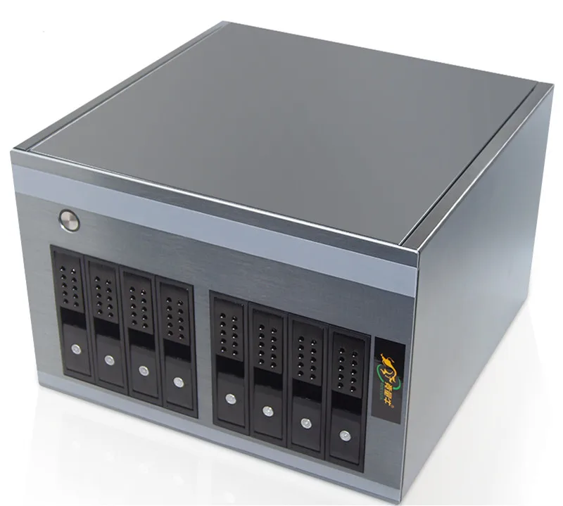 IPFS Filecoin 250w power supply synology nas case storage 8 hard drive