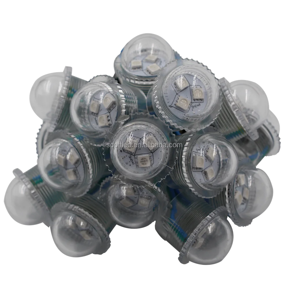 5050 SMD 12 В 3 светодиода 26 мм UCS1903 знак Пиксельная Светодиодная лампа (Burbujas de led)