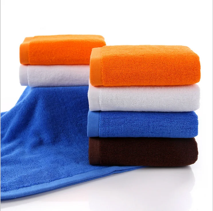 100 cotton theme hotel plain color towel hand towel accept custom color