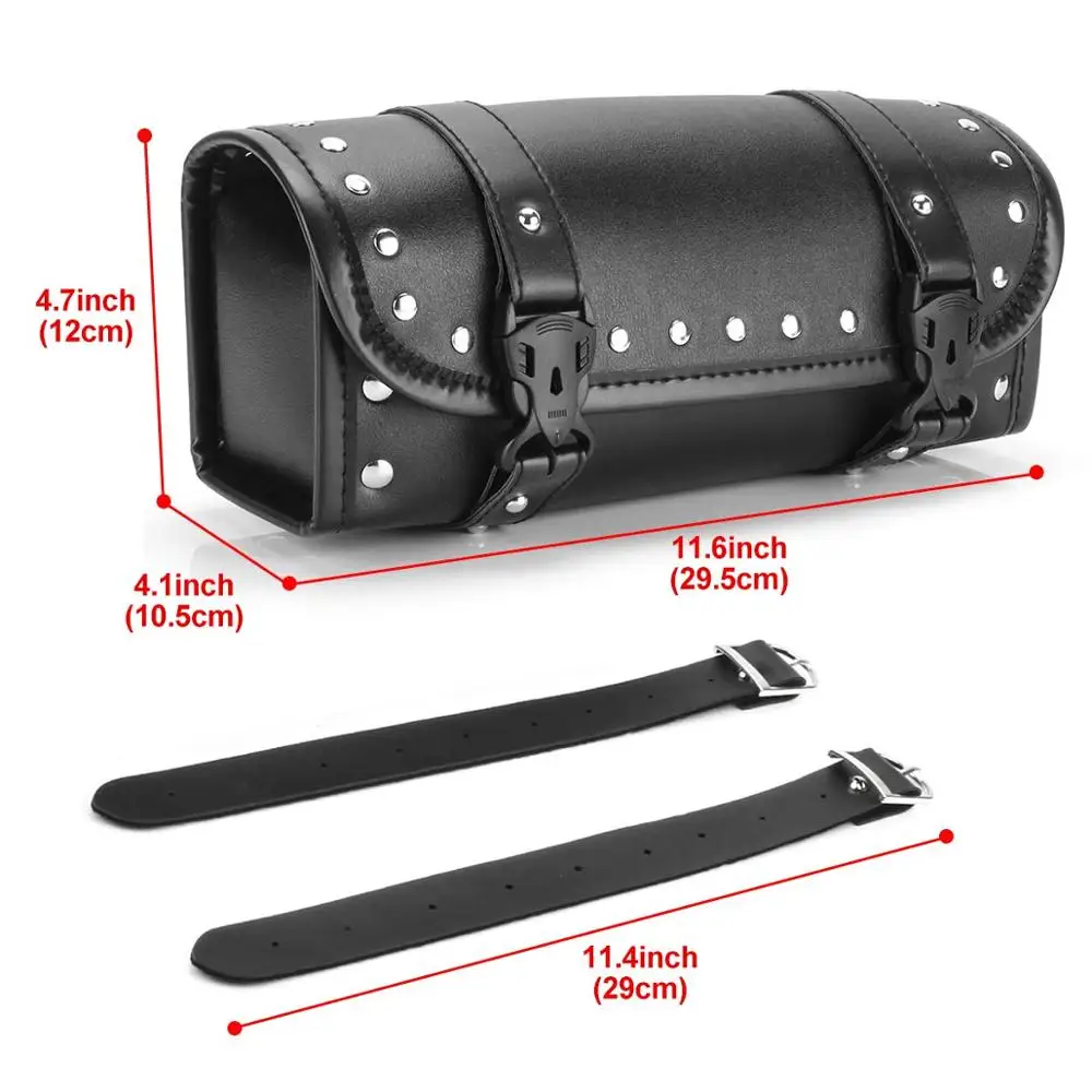 
PU Leather Handlebar Bag For Motorcycle 