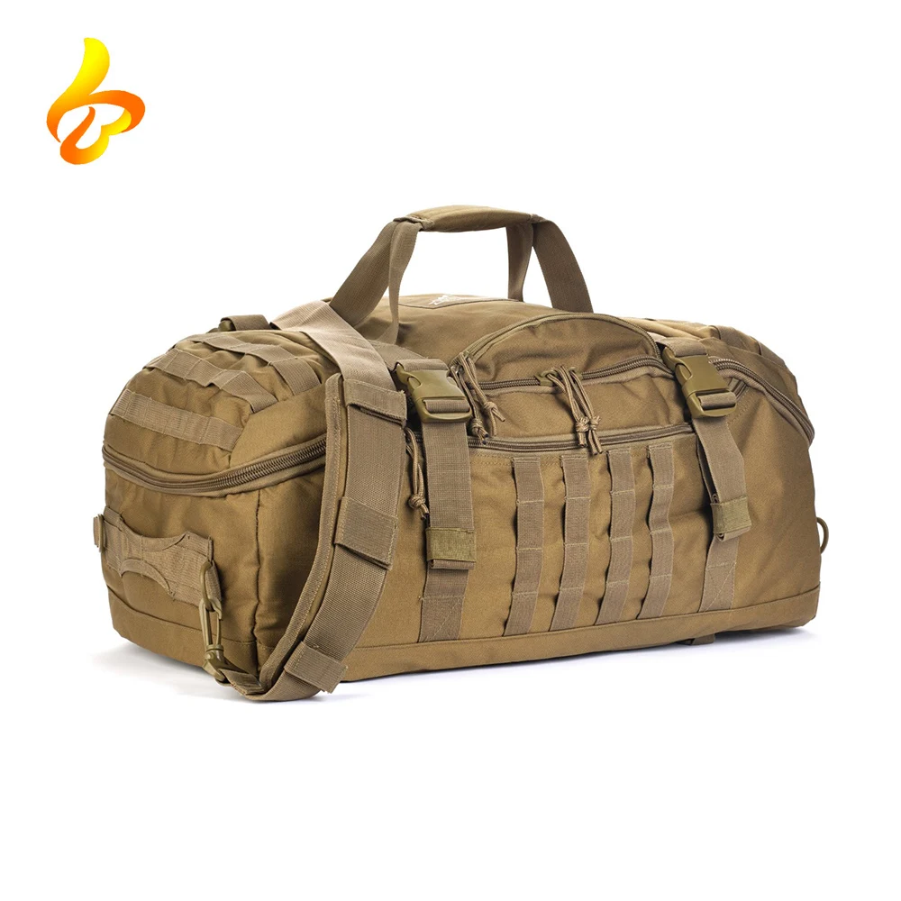 1000D Cordura Waterproof MOLLE Multifunctional Backpack Type Outdoor Gear Traveler Duffle Bag