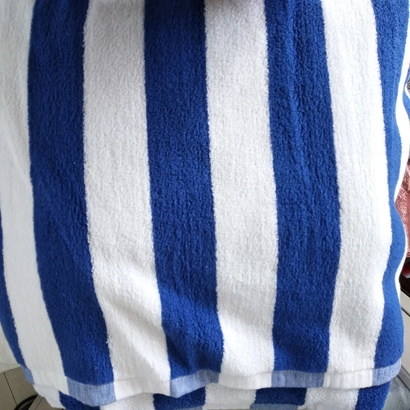 Cheap towels beach 100% cotton Customized Striped Cotton Beach Towels for Hotel and Resort