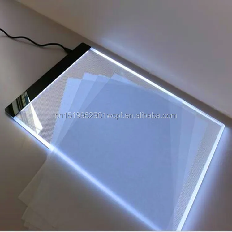 A4 LED Dimmable Drawing panel, Architects Drawing Tracing Table Light Box ,super slim graffiti lighting pad