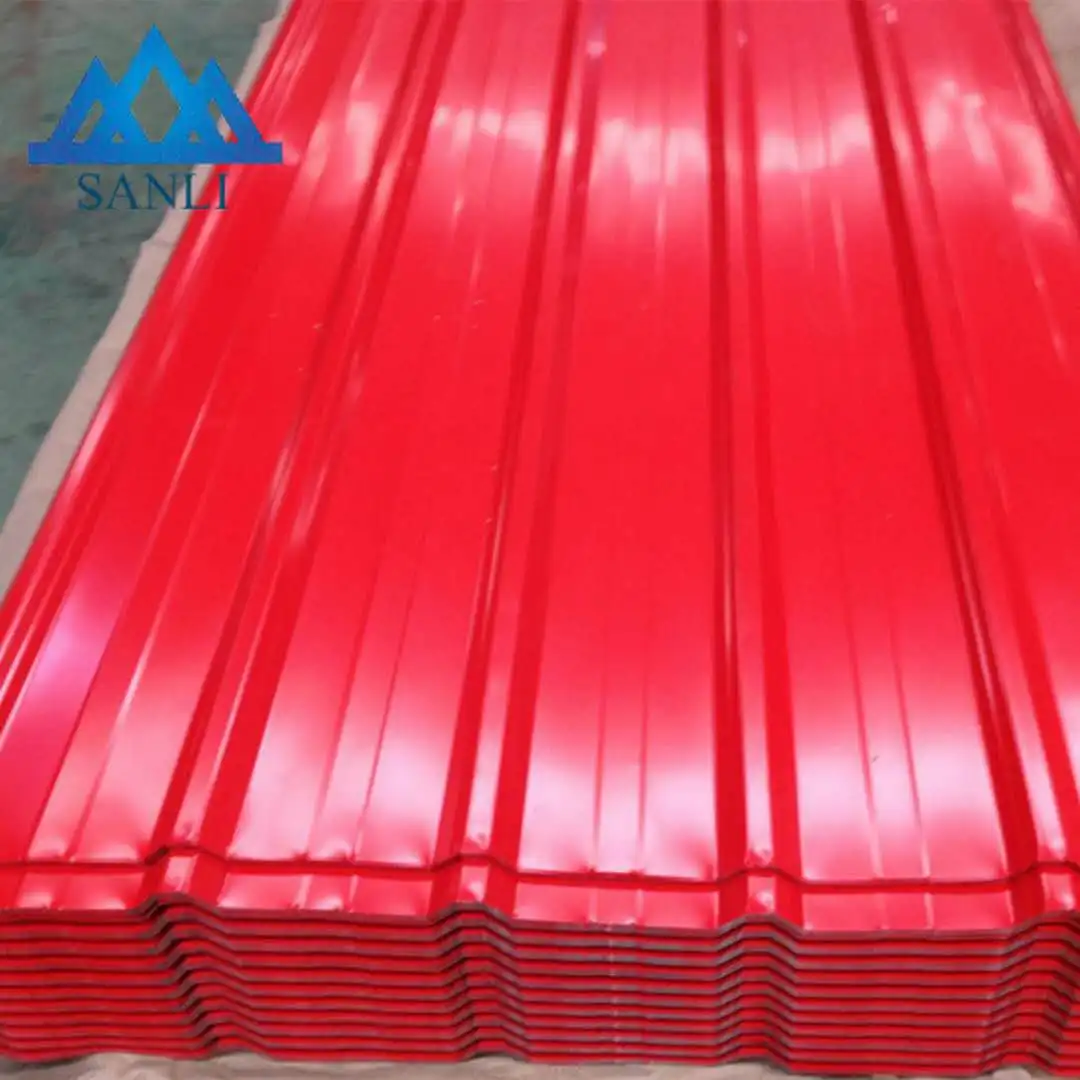 Easy Installation colorful  corrugate steel  roof sheet