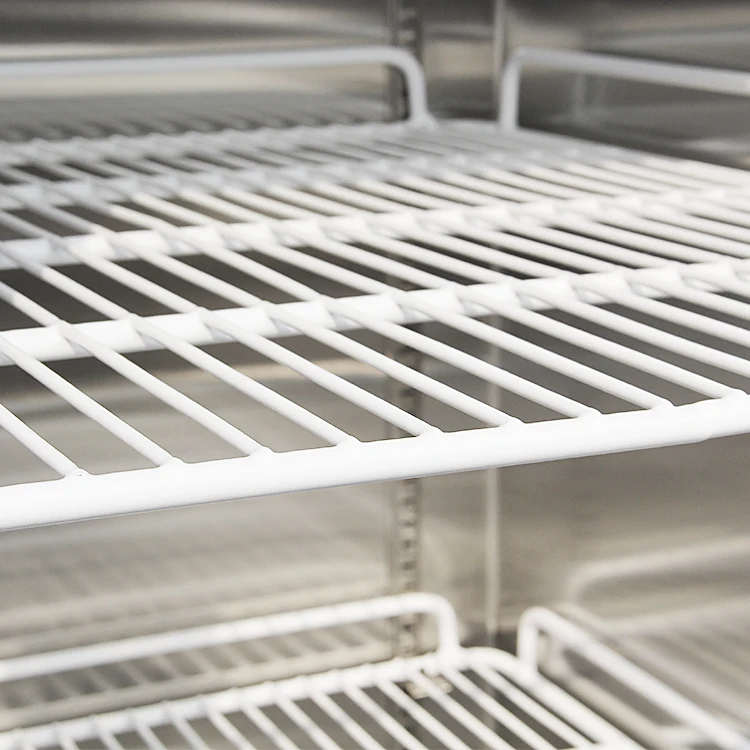 Professional 6 door vertical kitchen refrigerator