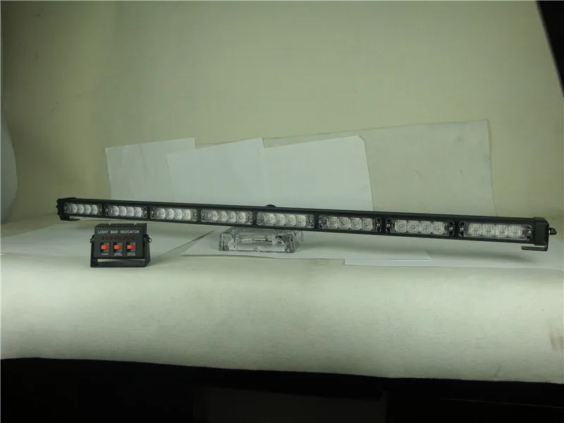 Дорожный направленный красный белый мигающий светодиодный светильник на крышу автомобиля 32 Вт (SL244)