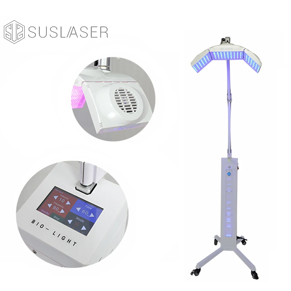 Strong Output Face & Body red blue yellow 7 Color PDT LED Light Therapy