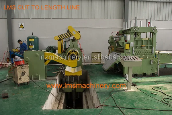 2016 LMS Lignt gauge cold rolled plate cutting machine auto
