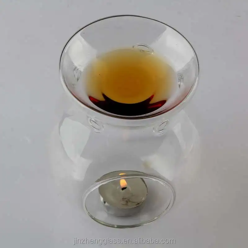 Fashion glass essential oil burner