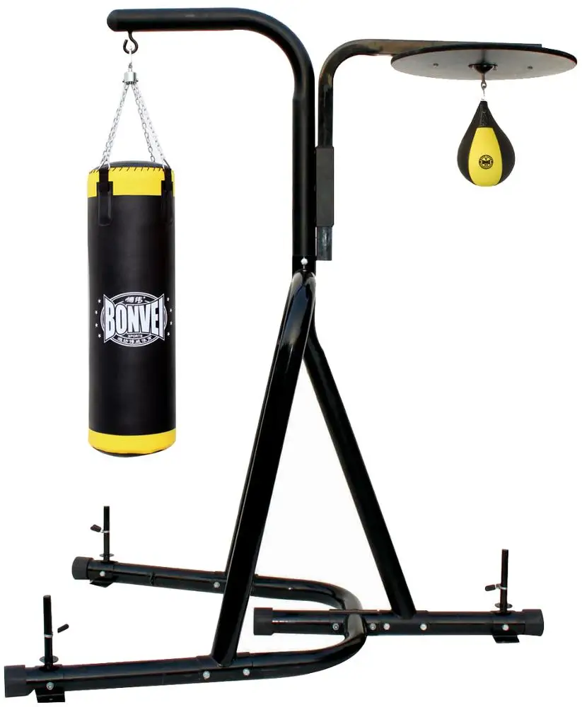 Multi-Station Heavy Bag Rack Punch Bag Bracket Stand