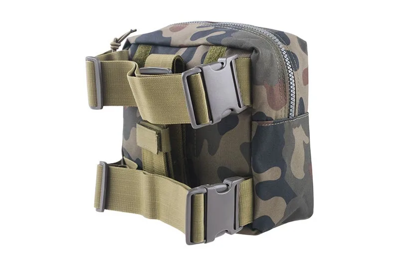 Tactical Military Drop Leg Magazine Pouch with MOLLE Load-bearing System