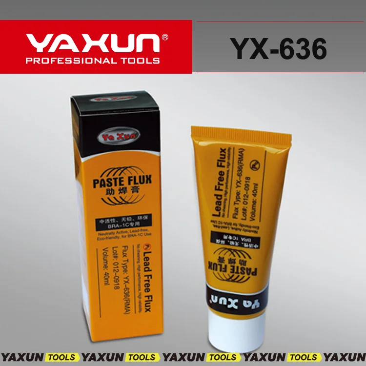 yaxun 636 lead free bga flux welding soldeing flux
