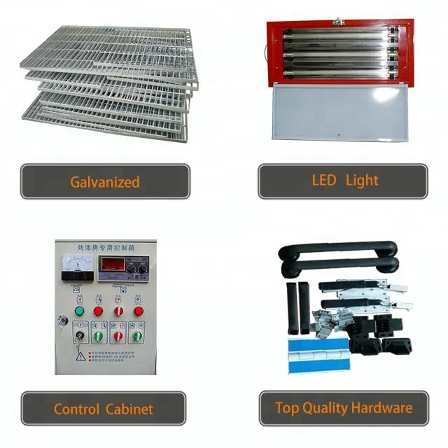 SLD-E30 car spray paint booth oven car spray booth malaysia