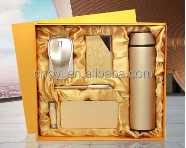 Flash drive mouse card holder pen Vacuum  VIP business Luxury gift sets