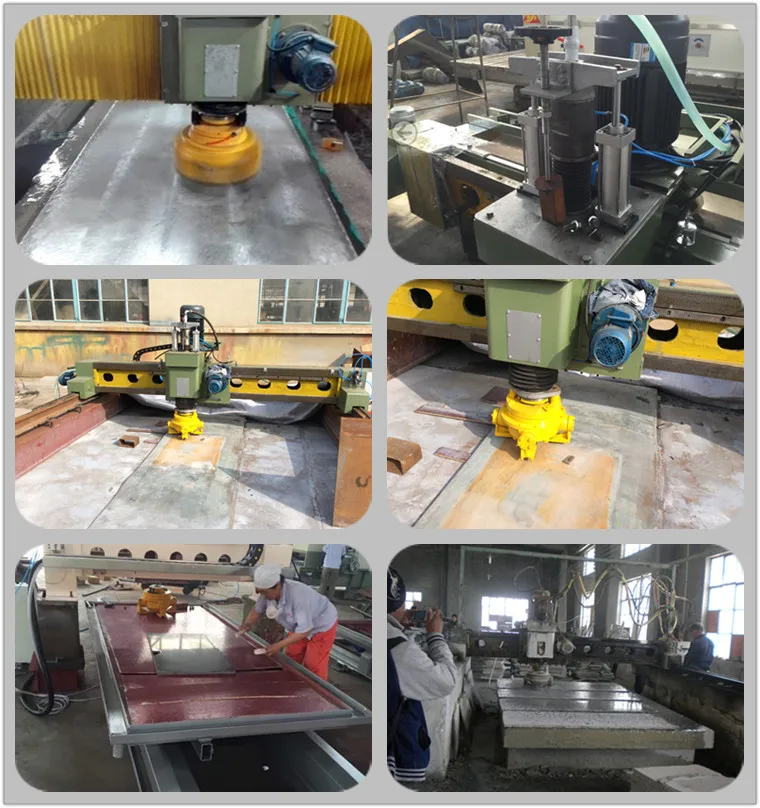 OMC-DTM Monoblock single head marble granite bridge polishing machine