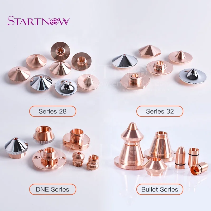 Dia.28 H15 M11 Gauge 1.5-3.0mm Single Layer WSX New Model Laser Nozzle for WSX Fiber Optical Laser Heads