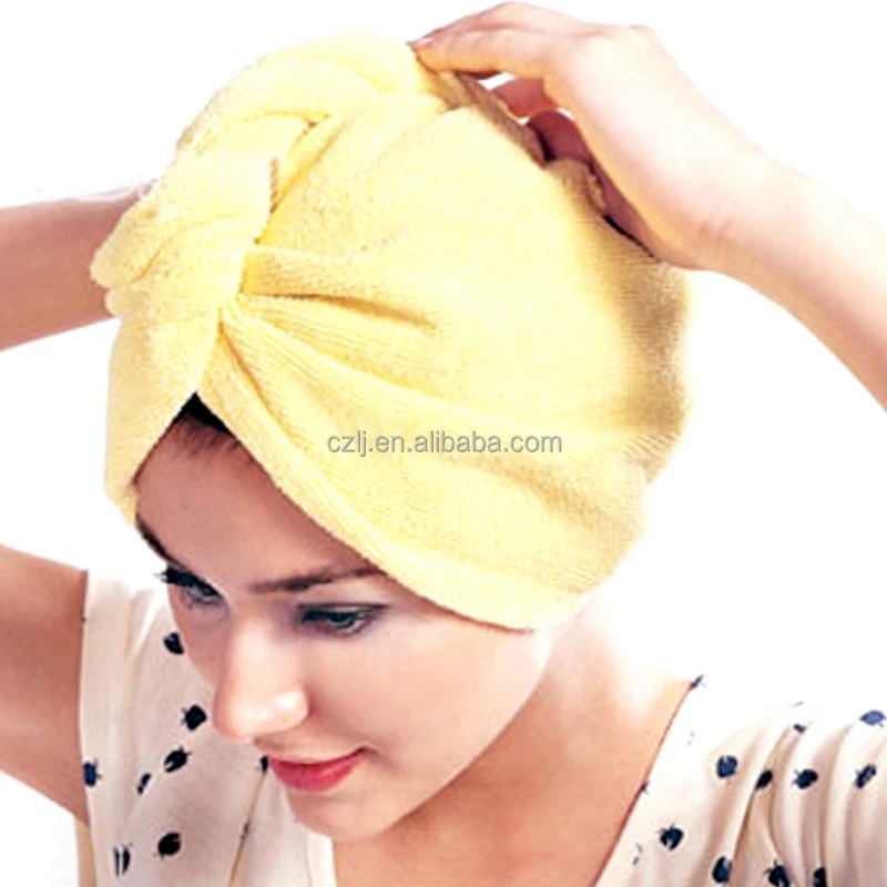 Hair Drying Towels, Fast Drying Hair Cap, Long Hair Wrap head band hair drying towel turban towels china manufacturer