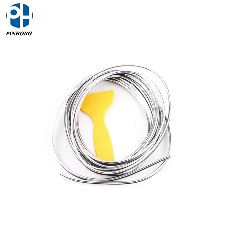 5M Car Van InteriorRed Point Edge Gap Door Panel Accessories Molding Line