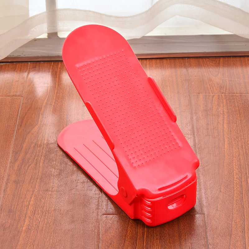 
Small shoe rack double layer plastic plastic shoe rack save space 