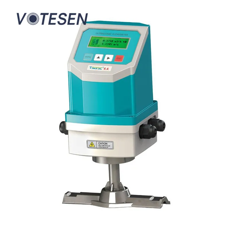 VUS830 clamp pipe type  fixed mounted Ultrasonic flow meter