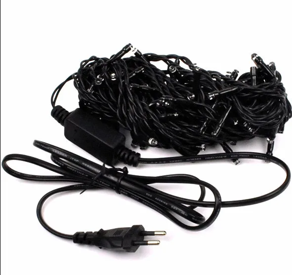 Christmas 40 65 Christmas Lights Led String 80 30 Meters Led Fixed Green Wire Indoor Christmas No Noel Decorative Led Lights 6W