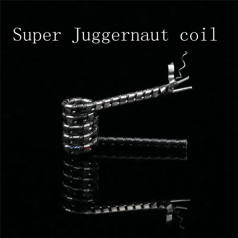 Factory price A1 Super Juggernaut Taiji Tiger Torch Twisted prebuilt coil fit 510 rda atomizer