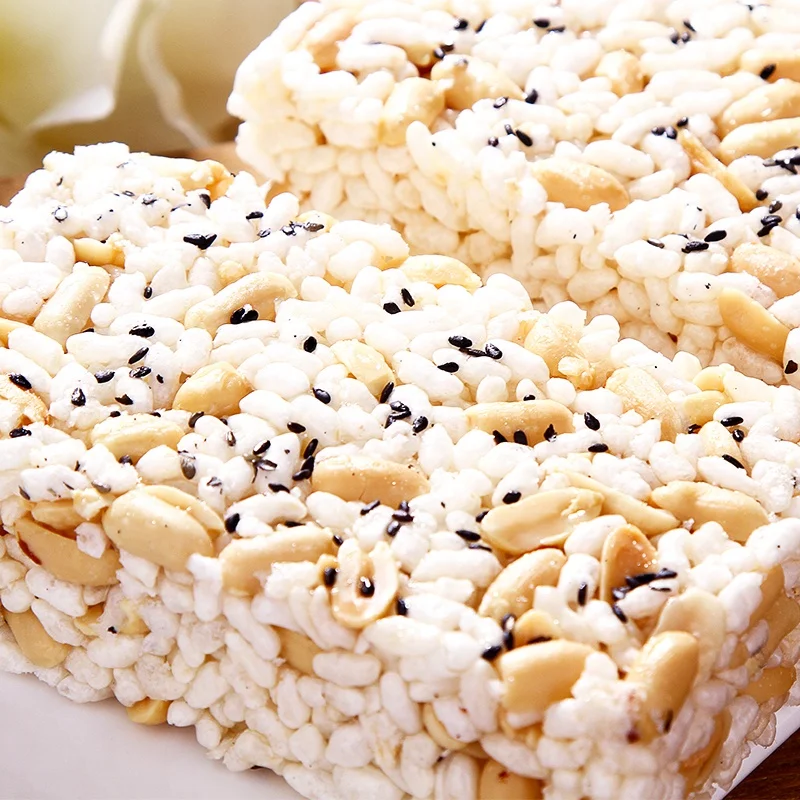 
Zhimaguan Chinese Delicious Food 300g Sweet Rice Cracker With Walnut Peanut 