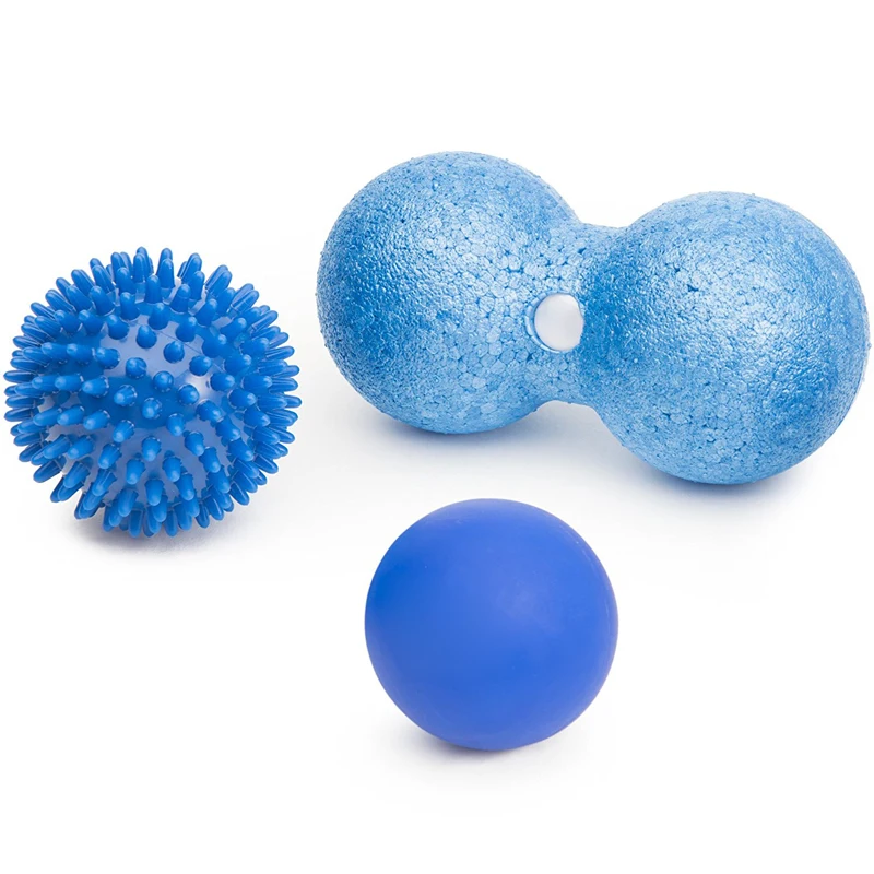 Custom Therapy Lacrosse Balls Spiky EPP Massage Ball Set