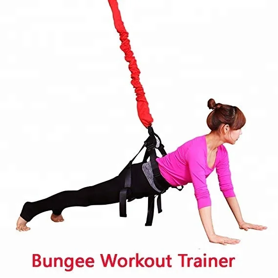
High Strength Aerial Exercise Fitness Bungee Cords Resistance Training 