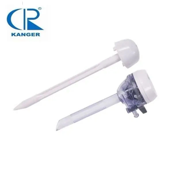 disposable surgical laparoscopic trocar needle