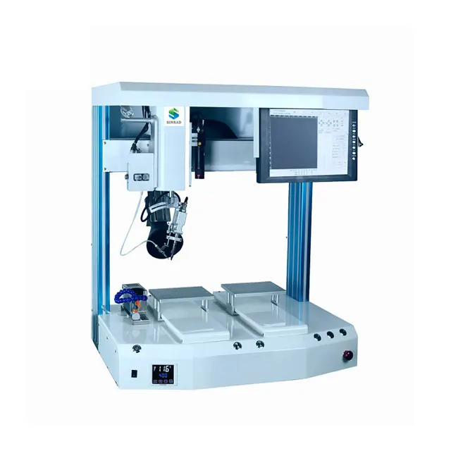 Customize automatic 5 axis soldering robot with computer system factory price