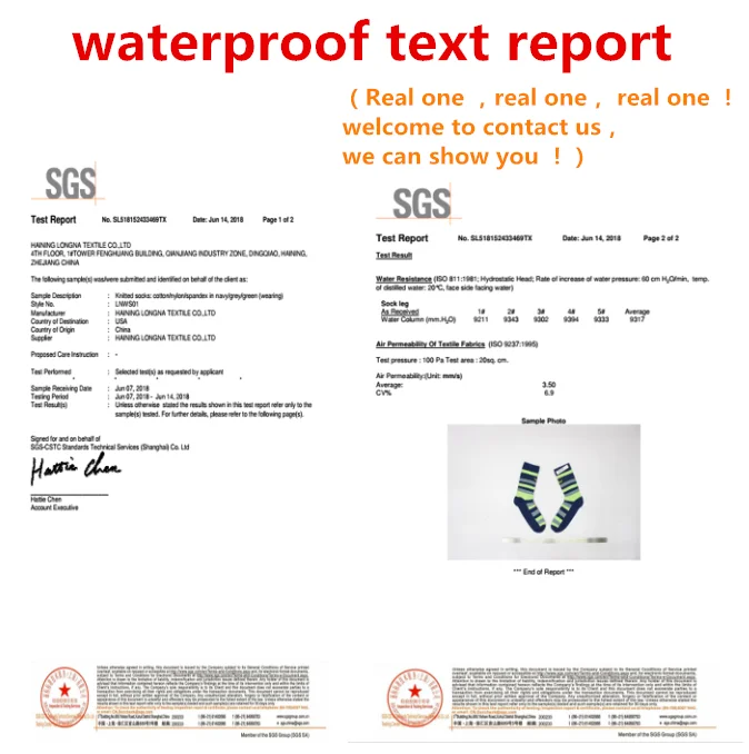 Водонепроницаемые носки унисекс с логотипом под заказ, дышащие водонепроницаемые носки для походов в воде