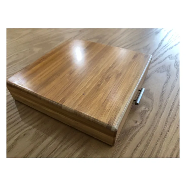 bamboo drawer pen box original color pen case